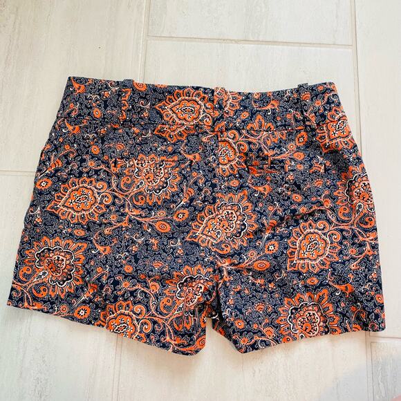 Ann Taylor Signature Shorts Floral Paisley 4P - Picture 2 of 6